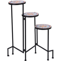 Suport de flori în picioare MOZAIKA, 3 niveluri, 68 cm