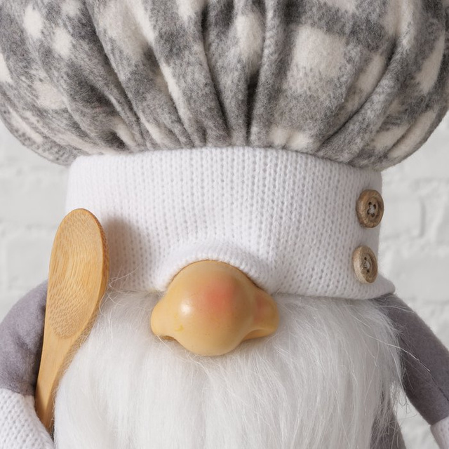 Figurina textilă bucătar COOKY, înălțime 28 cm