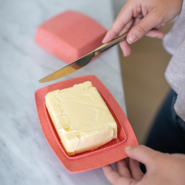 Cutie alimentara pentru unt RIO, Transparent, 12x6 cm, Koziol