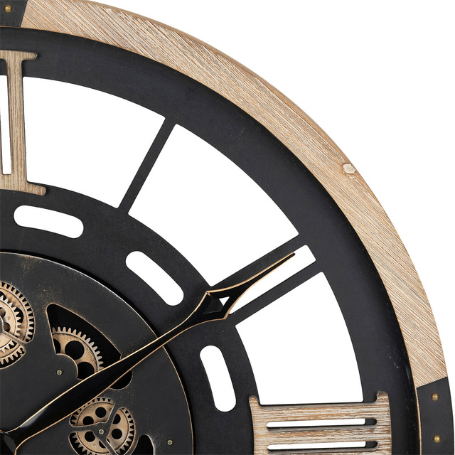 Ceas MDF mecanic Kent diametru 80 cm