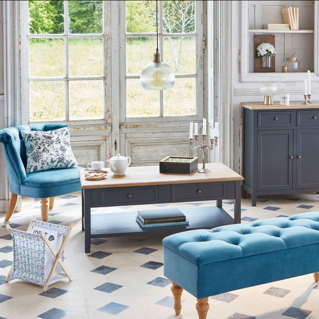 Bancuta tapitata HIVER, velur, gri, 102 x 38 x 41 cm