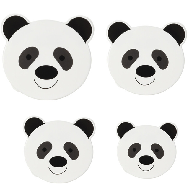 Set cutii cu motiv animal, 4 piese de diferite dimensiuni