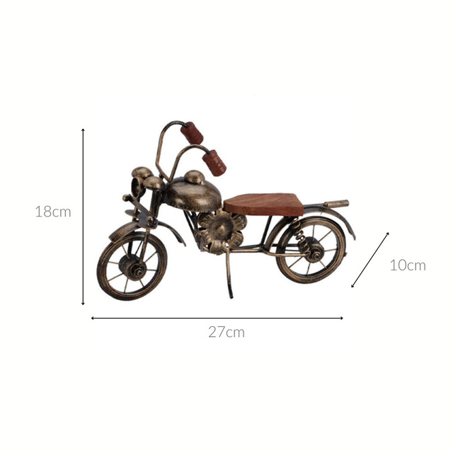 Decorațiune motor metalic, 27 x 10 x 18 cm