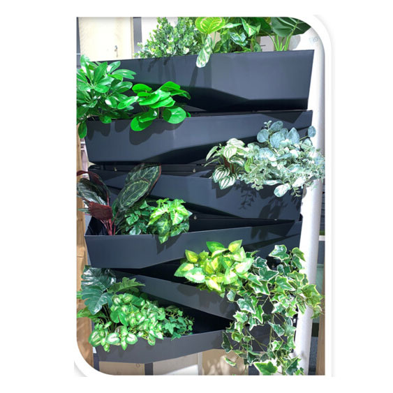 Ghiveci suspendat cascada, 78 x 19 x 35 cm