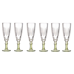 Set 6 pahare pentru sampanie,170 ml