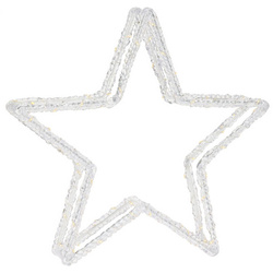 Decorațiune metalică cu LED, 30 cm