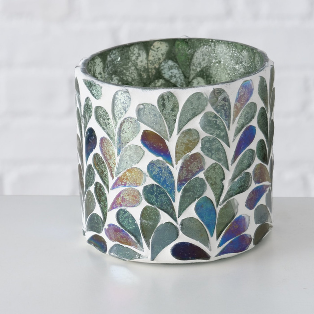 Set 2 sfeșnice mozaic Kirkas,