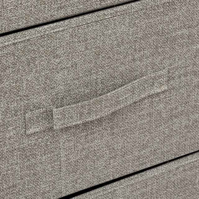 Raft textil cu 5 sertare TISS, 45 x 30 x 114 cm