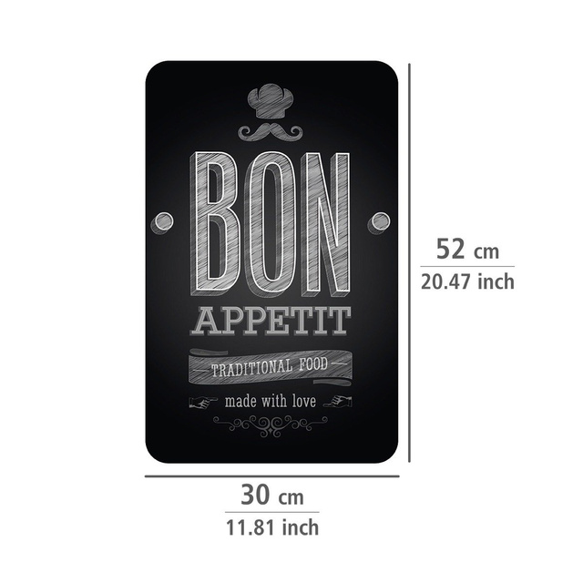 Plăci de protecție din sticlă BON APPETIT pentru aragaz – 2 bucăți, WENKO, bon appetit