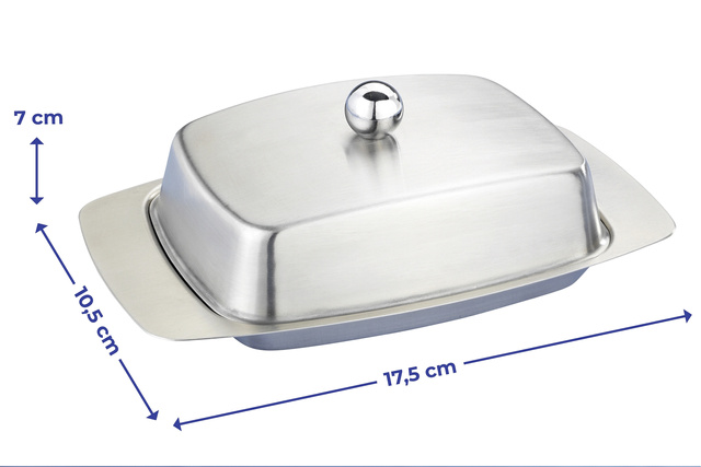 Untiera din inox, 17,5 x 7 x 10,5 cm