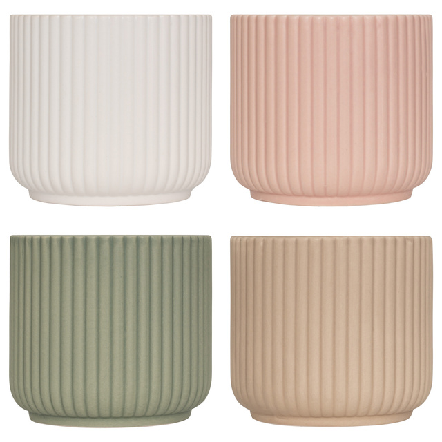 Ghiveci de flori Dolomit, NURIA, 13,5 x 12 cm