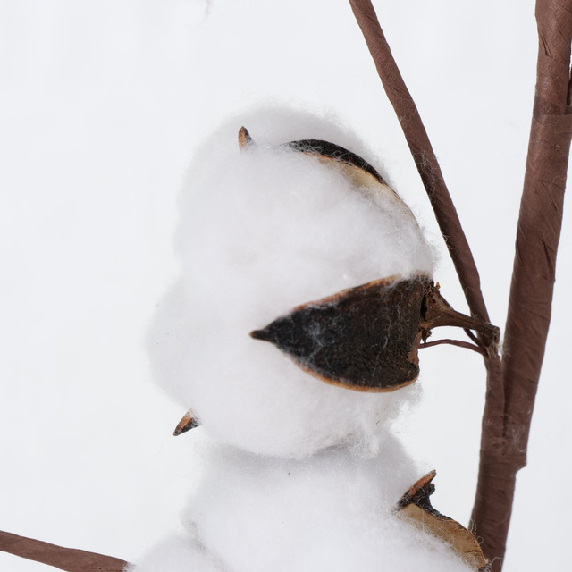 Ramura artificiala din bumbac, 68 cm