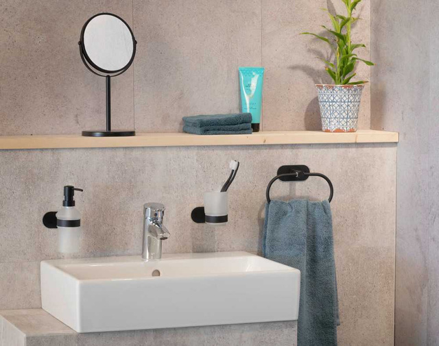 Suport pentru prosoape OREA SHINE DUO, Turbo-Loc, Wenko