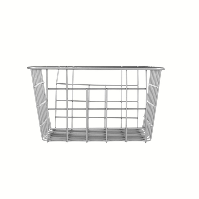 Coș metalic pentru fructe, gri, 24 x 18 x 10 cm