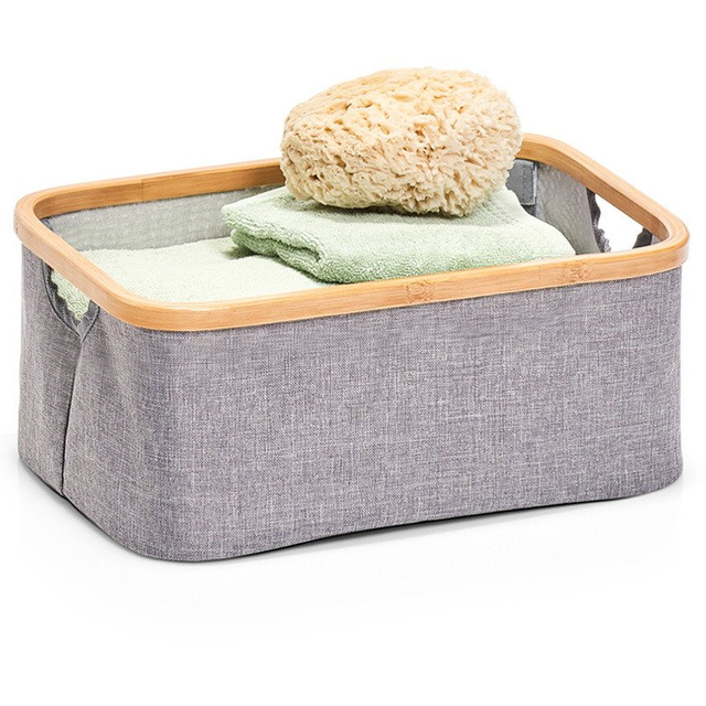 Cos depozitare, Gri, 38x26x16 cm, Zeller