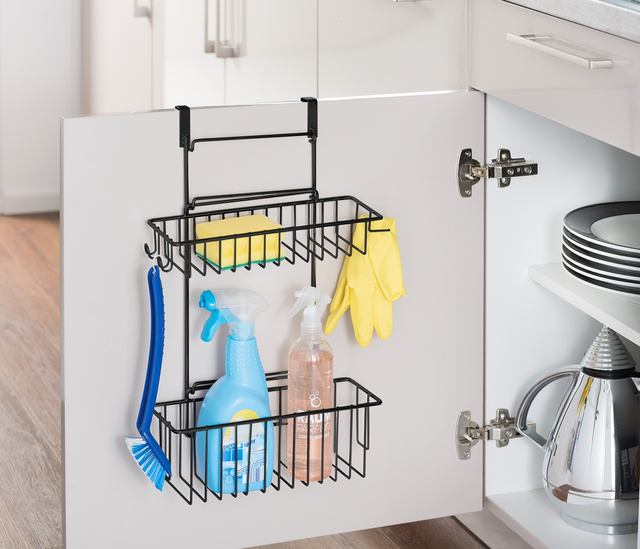 Raft de bucatarie suspendabil FLEXI, 2 niveluri, WENKO