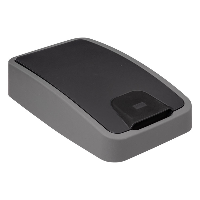 Coș de gunoi din plastic reciclat, 45 l