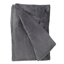 Pătură din pluș 130 x 160 cm, maro