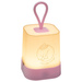 Lampa de noptiera USB, silicon, roz