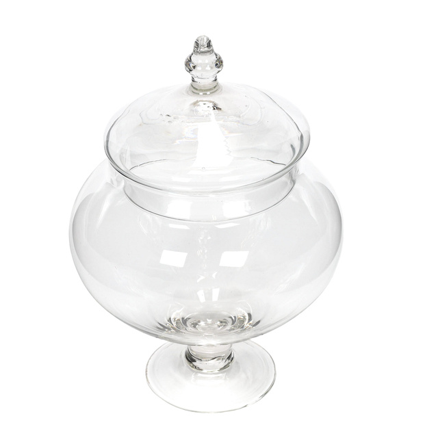 Borcan din sticlă pentru prăjituri RINO