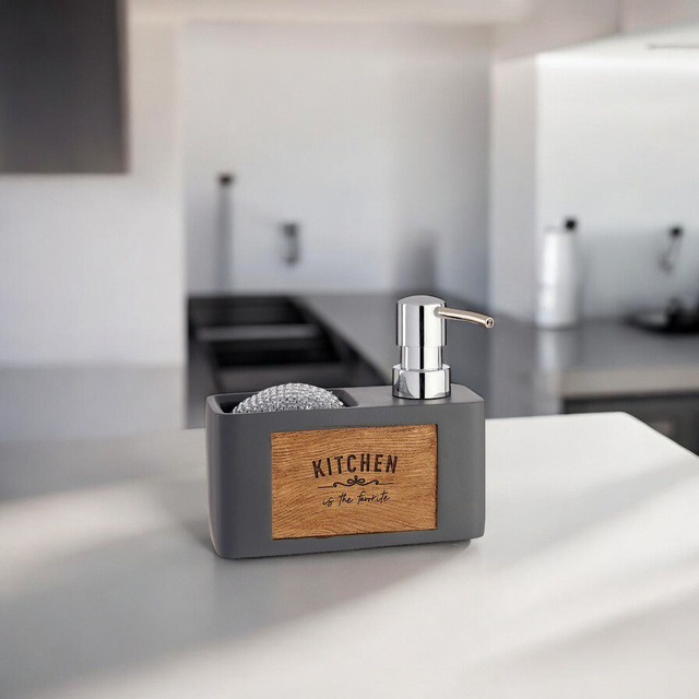 Dozator de bucatarie cu spatiu pentru burete