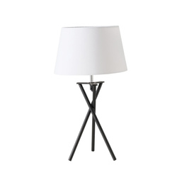 Lampa de masa NOVO cu baza metalica, inaltime 48 cm