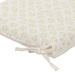 Perna de scaun cu model de plante, 40 x 40 cm