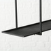Raft decorativ suspendat din metal, FRIDOLIN, 100 cm