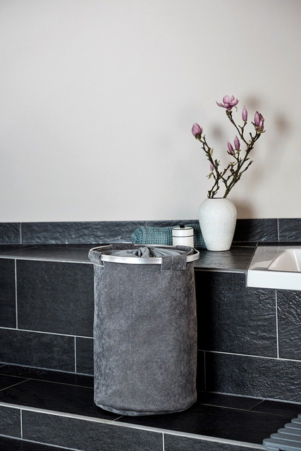 Coș de rufe CORDOBA, 68 litri, WENKO, gri