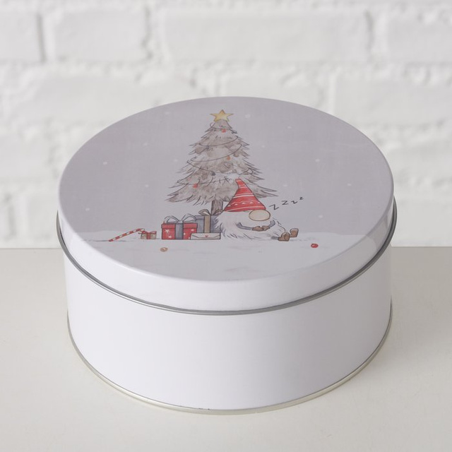 Set de trei cutii de depozitare FIETE, Ø 14-20 cm