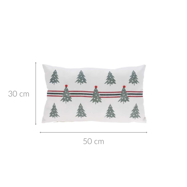 Perna decorativă de Crăciun, 30 x 50 cm