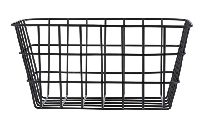 Coș de baie VIANA negru mat, Wenko