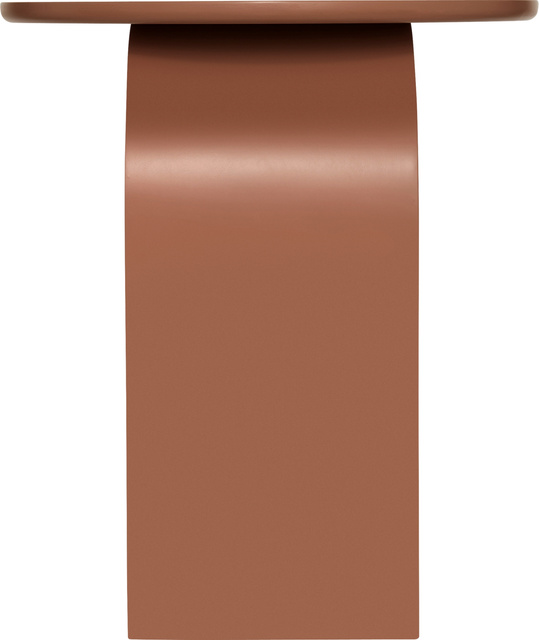 Masa de cafea rotundă STOA, Ø 45 cm, maro