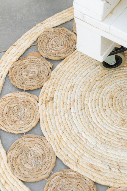 Covor in stil boho, 80 cm