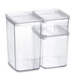 Recipiente pentru alimente, 3 buc, ZELLER