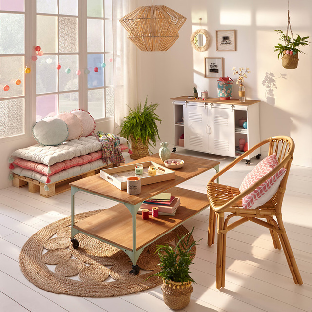 Vaza din sticlă transparentă, 46x6 cm, Atmosphera