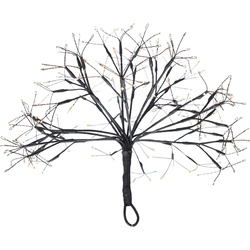 Decoratine de Craciun suspendat, brad cu LED, 35 cm