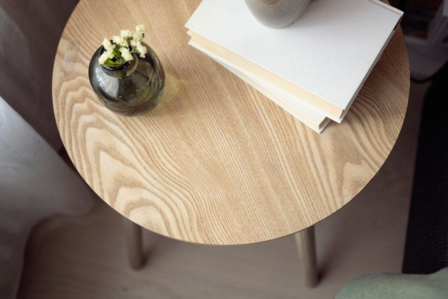 Măsuță auxiliară TEMPO, Ø 48 cm