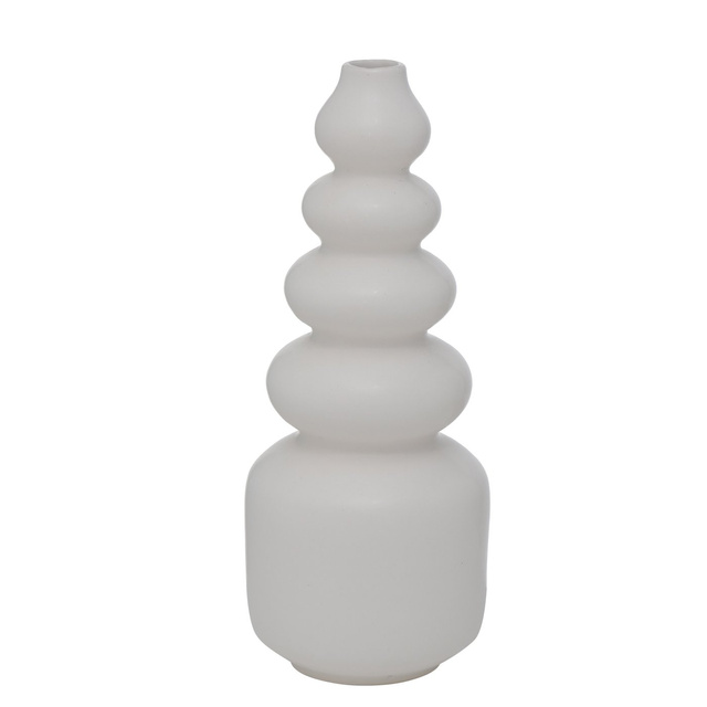 Vaza ceramica, forma rotunda BRUNIL, inaltime 30 cm