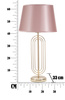 Lampa de birou KRISTA, 64 cm