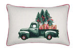 Perna de Crăciun cu imprimeu, 35 × 55 cm