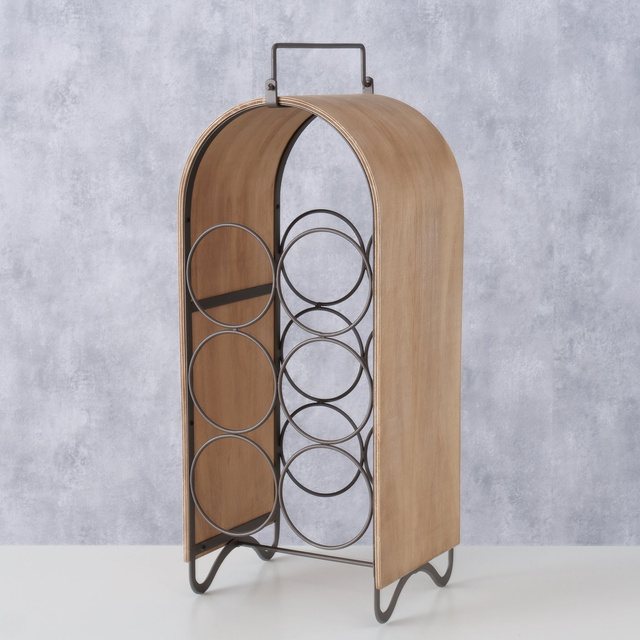 Raft pentru vin Chianti loft, pentru 6 sticle, 50 cm