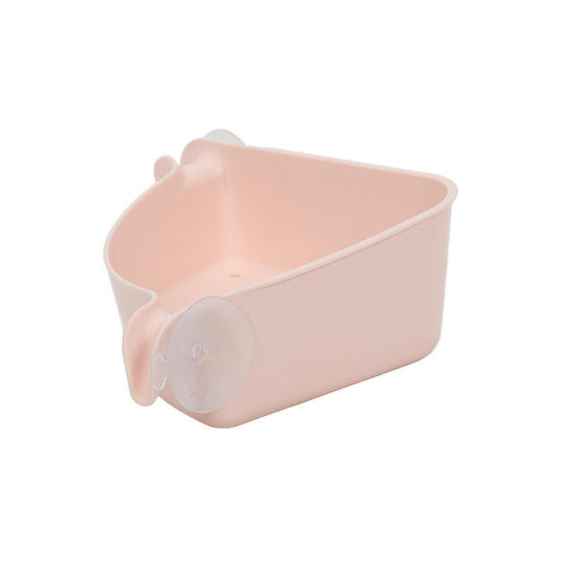 Raft de baie pentru colt BOKS cu ventuze, KOZIOL