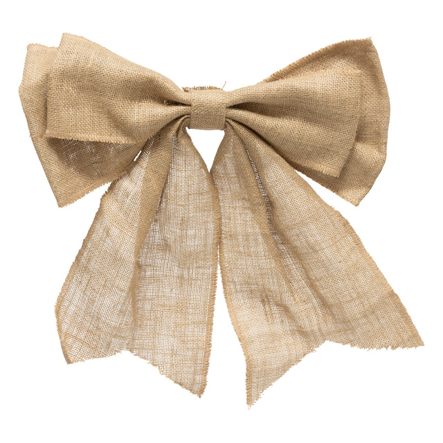 Fundita din iută, decor pentru brad, 40 x 46 cm