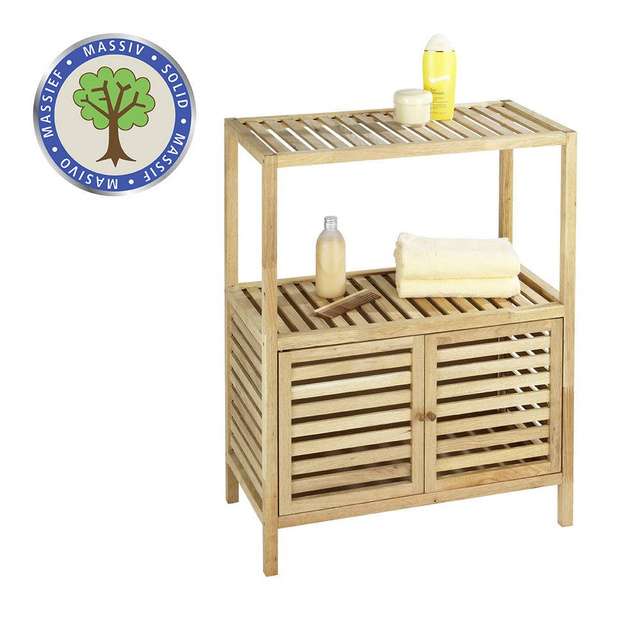 Comodă pentru baie NORVEGIA, culoare bambus natural, Wenko