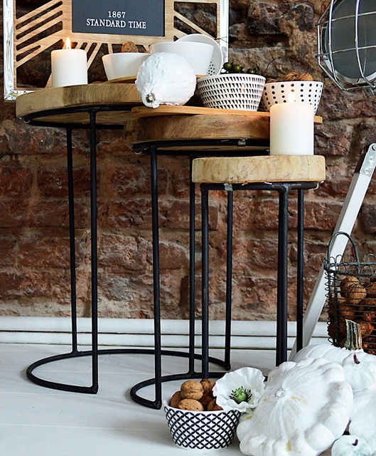 Set 3 mese decorative, Maro, Home Styling Collection