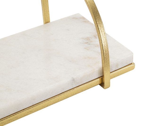 Raft de perete din marmura, 40 cm