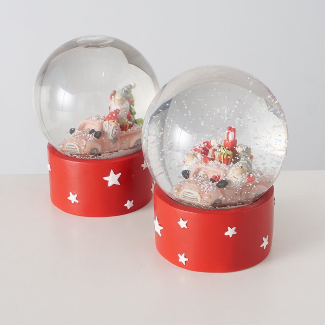 Glob de zăpadă cu spiriduși CARRIE, Ø10,1 cm