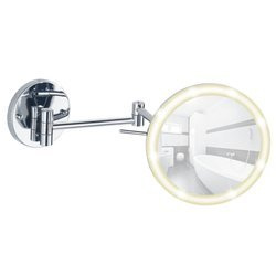 Oglindă cosmetică de perete LED, Power - loc, WENKO