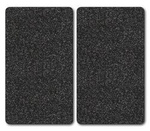 Plăci de protecție pentru aragaz 2 bucăți, din sticlă